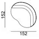 Кушетка Calypso варинант исполнения - 6 | Loft Concept в Рязани