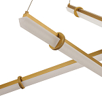 Светодиодная люстра Trumpet Tube Brass 107 варинант исполнения - 3 | Loft Concept в Рязани