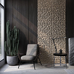 Гипсовая 3D панель с принтографией PM-45 варинант исполнения - 1 | Loft Concept в Рязани