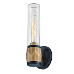 Бра для ванных комнат с прозрачным стеклянным плафоном в форме цилиндра Hinkley варинант исполнения - 12 | Loft Concept в Рязани