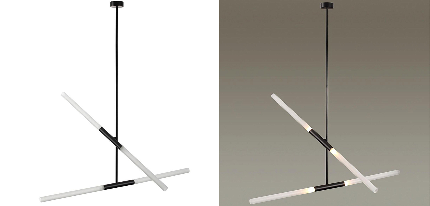Светильник Black Delta Light 4 lamp Светильник Black Delta Light 4 lamp - Loft-Concept в Рязани