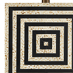 Настольная лампа с квадратным основанием и прямоугольным абажуром Neat Lines варинант исполнения - 1 | Loft Concept в Рязани