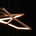 Люстра с 3-мя подвесами в виде шестиугольников Hexagon Horizontal варинант исполнения - 5 | Loft Concept в Рязани