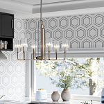  Люстра с прозрачными рифлеными цилиндрическими плафонами Kichler варинант исполнения - 27 | Loft Concept в Рязани