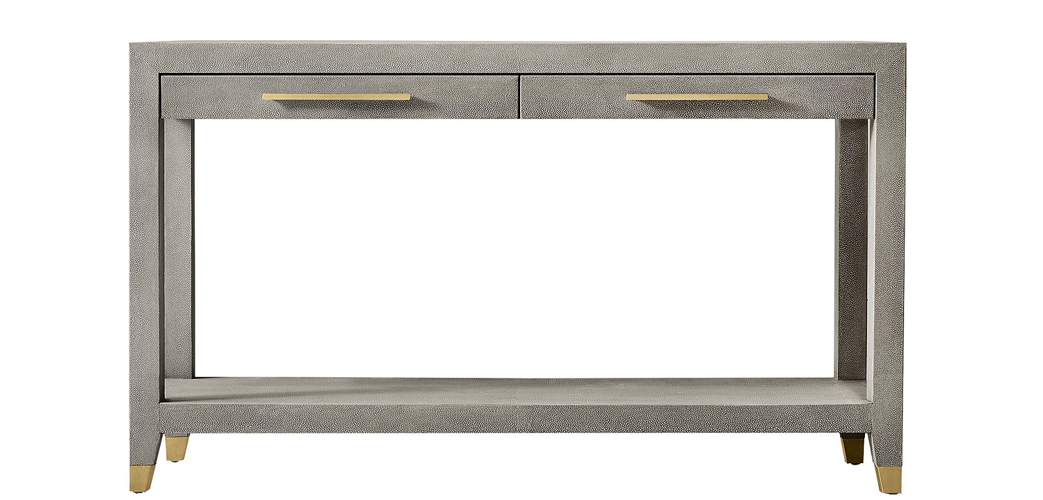 Charles Stingray Texture Console Grey Консоль скат Charles Stingray Texture Console Grey Консоль скат - Loft-Concept в Рязани