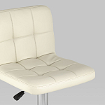 Барный стул с сиденьем молочного цвета Honory варинант исполнения - 7 | Loft Concept в Рязани