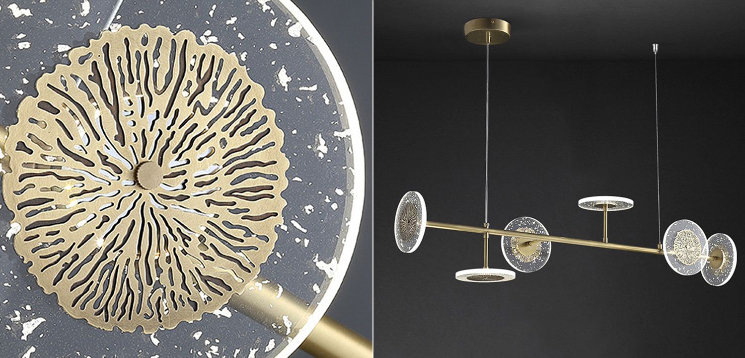 Люстра Discs Flowers Chandelier Люстра Discs Flowers Chandelier - Loft-Concept в Рязани
