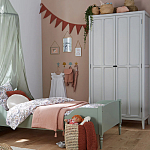 Шкаф белый Silva White Cabinet варинант исполнения - 6 | Loft Concept в Рязани