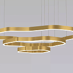 Люстра подвесная с 3-мя ассиметричными светодиодными лампами Golden Current варинант исполнения - 3 | Loft Concept в Рязани