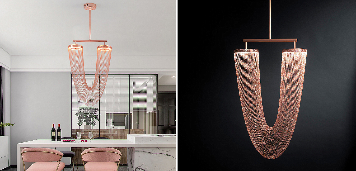 Люстра Otero Copper Larose Guyon Люстра Otero Copper Larose Guyon - Loft-Concept в Рязани
