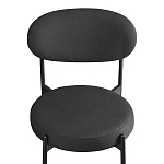 Стул мягкий Alfie Chair черный варинант исполнения - 5 | Loft Concept в Рязани