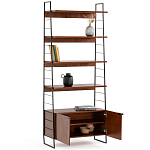 Стеллаж из орехового дерева Olson Rack варинант исполнения - 3 | Loft Concept в Рязани