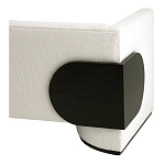 Дизайнерский Двухместный диван Florida Sofa  с элегантным деревянным декором  варинант исполнения - 4 | Loft Concept в Рязани