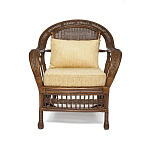 Комплект уличной мебели из ротанга Clara коричневый варинант исполнения - 4 | Loft Concept в Рязани