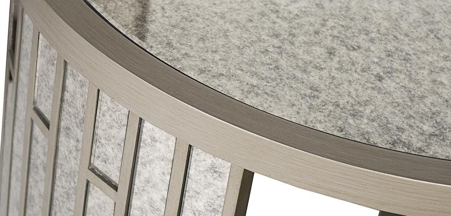 Тумба круглая Mirror Blocks Nightstand Тумба круглая Mirror Blocks Nightstand - Loft-Concept в Рязани
