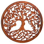 Панно из дерева Mythosream Panel With Trees варинант исполнения - 1 | Loft Concept в Рязани