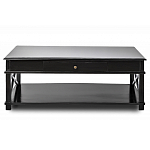 Широкий кофейный столик с ящиком Monsignor варинант исполнения - 1 | Loft Concept в Рязани