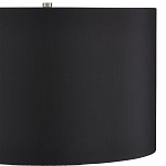 Настольная лампа с белым фактурным корпусом и черным абажуром Twisted варинант исполнения - 2 | Loft Concept в Рязани