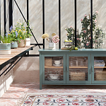 Шкаф-витрина низкий Cosette Cabinet варинант исполнения - 7 | Loft Concept в Рязани