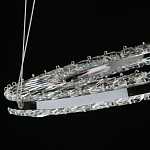 Люстра круглая с прозрачной хрустальной рамкой Maude Crystal Light варинант исполнения - 9 | Loft Concept в Рязани