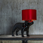 Настольная лампа COLLECTION OF DOGS с абажуром Бульдог варинант исполнения - 4 | Loft Concept в Рязани