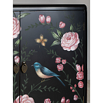 Комод деревянный Tits on flowers варинант исполнения - 7 | Loft Concept в Рязани