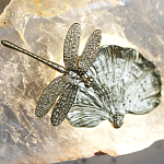 Бра Декоративный лист с стрекозой Glacial Fragment варинант исполнения - 1 | Loft Concept в Рязани