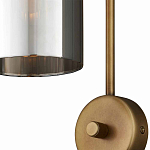 Бра с дымчатым стеклом Articolo варинант исполнения - 1 | Loft Concept в Рязани