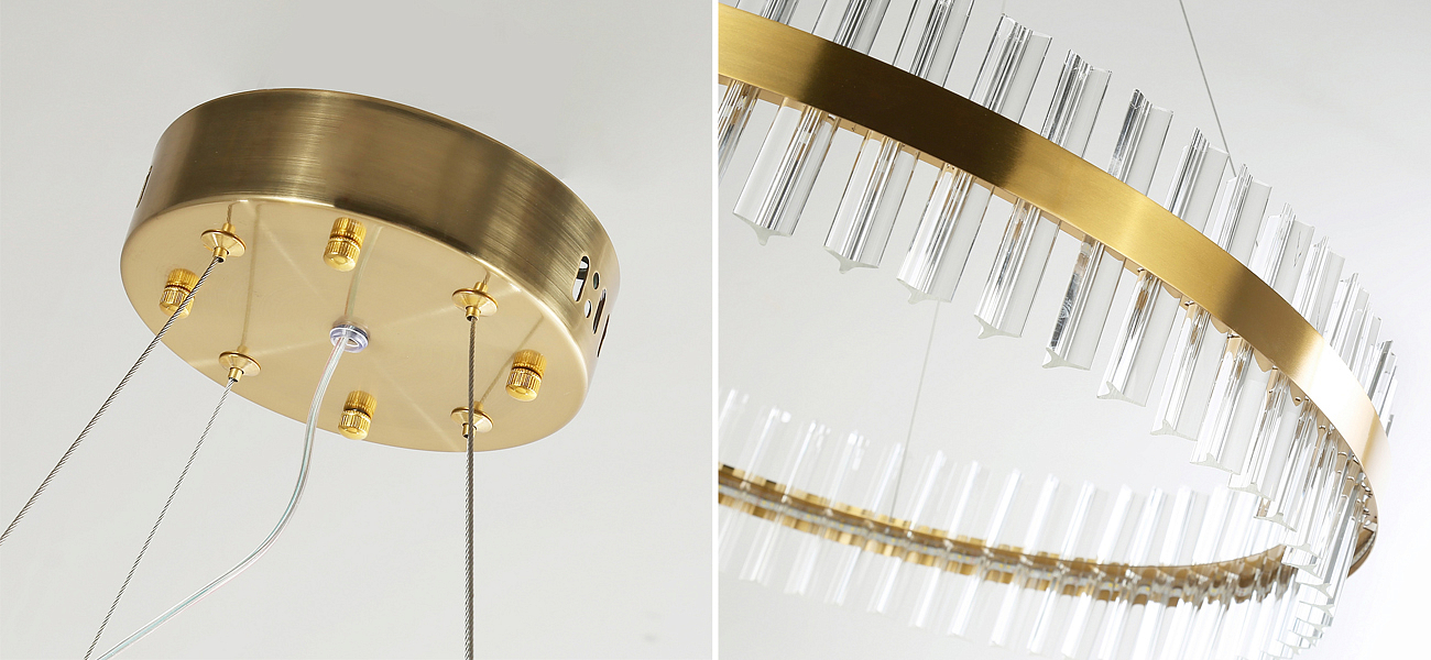 Кольцевая светодиодная люстра Ring Horizontal Кольцевая светодиодная люстра Ring Horizontal - Loft-Concept в Рязани