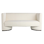 Дизайнерский Двухместный диван Florida Sofa  с элегантным деревянным декором  варинант исполнения - 2 | Loft Concept в Рязани