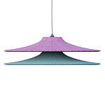 Подвесной вязаный светильник в двухцветном исполнении «Двойной Токио»  варинант исполнения - 4 | Loft Concept в Рязани