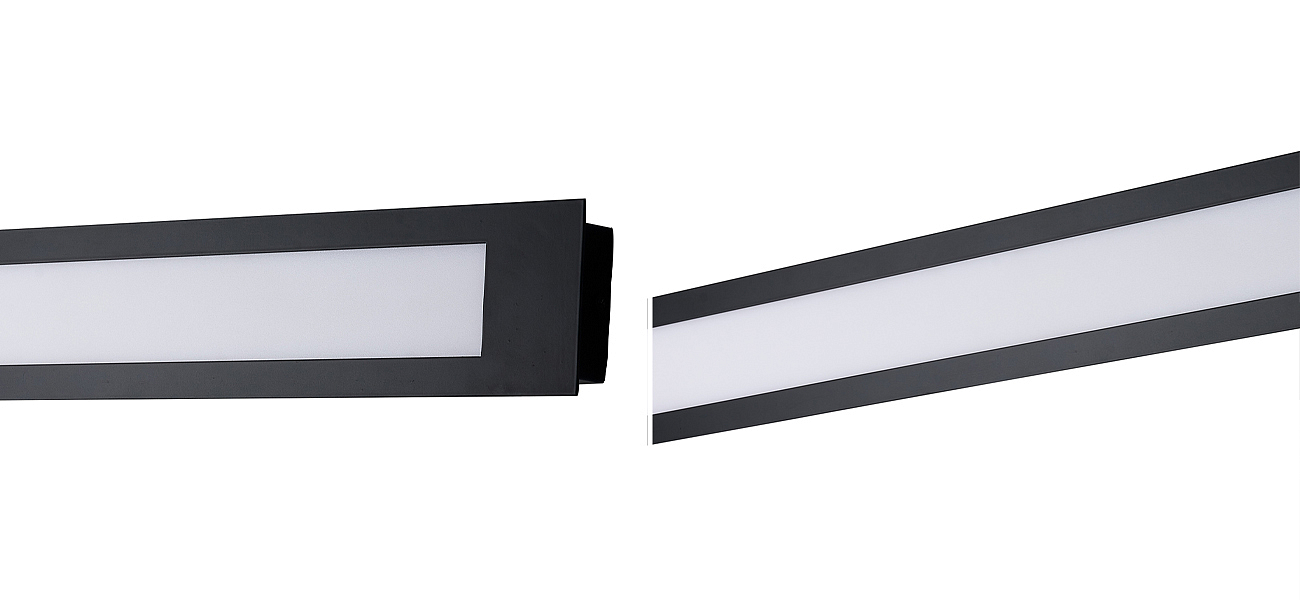 Настенный светильник Black Frame 80 см Настенный светильник Black Frame 80 см - Loft-Concept в Рязани