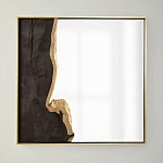 Зеркало с панно из среза палисандра Noble Mirror варинант исполнения - 3 | Loft Concept в Рязани