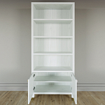 Книжный Стеллаж Elsa Dreams White с задней стенкой варинант исполнения - 4 | Loft Concept в Рязани