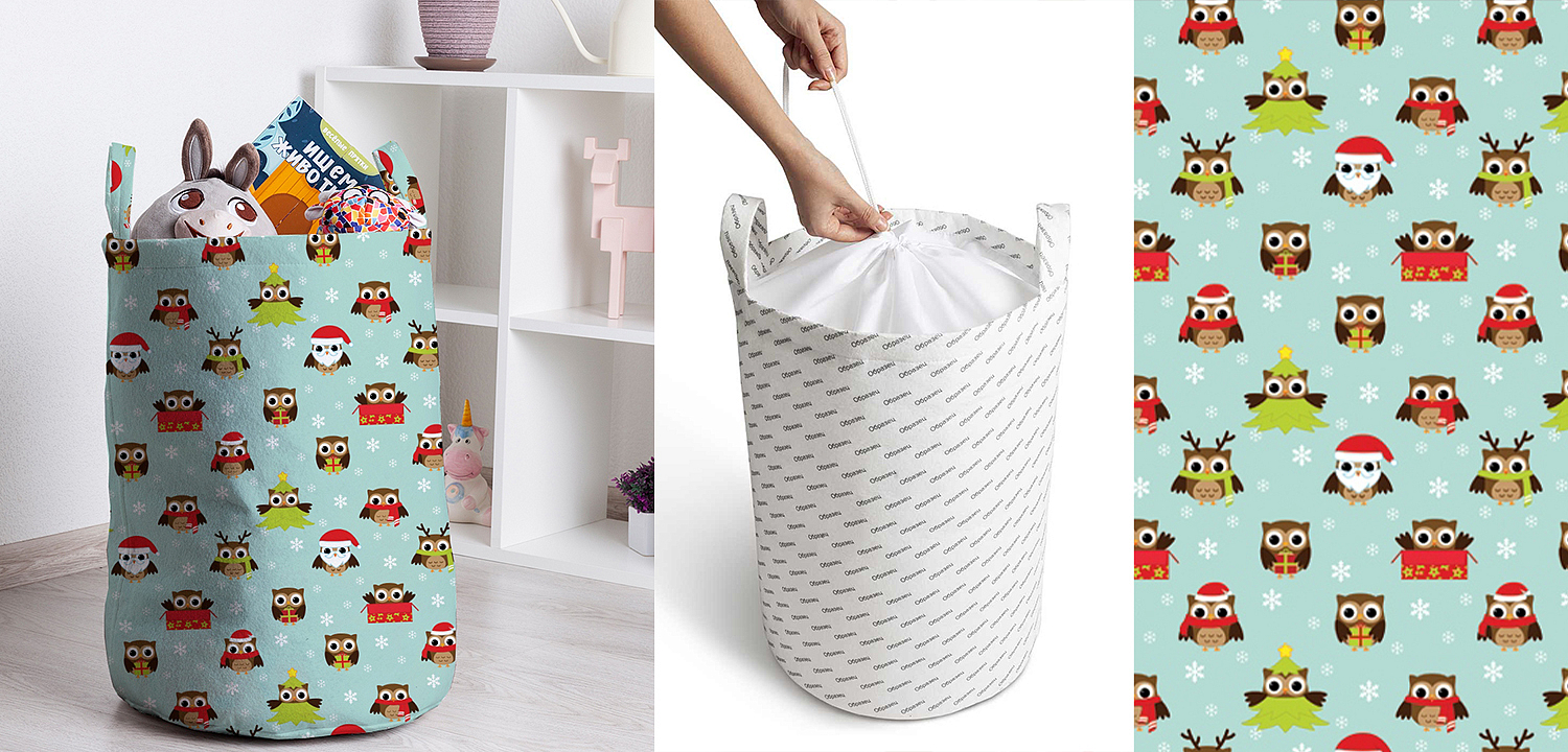 Корзина New Year Owls Basket Корзина New Year Owls Basket - Loft-Concept в Рязани