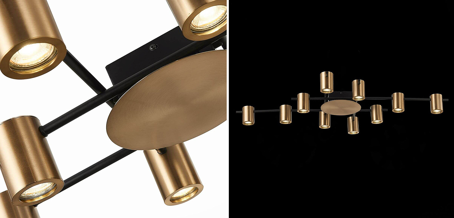 Потолочный светильник Aigle Ceiling Light 10 Потолочный светильник Aigle Ceiling Light 10 - Loft-Concept в Рязани