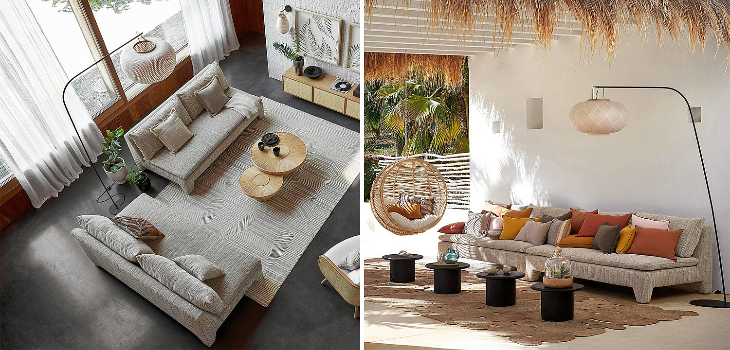 Торшер Wicker Bamboo Floor lamp Торшер Wicker Bamboo Floor lamp - Loft-Concept в Рязани