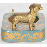 Пепельница фарфоровая Dog варинант исполнения - 5 | Loft Concept в Рязани