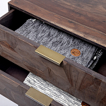 Высокая тумба с выдвижными ящиками Mosaic варинант исполнения - 3 | Loft Concept в Рязани