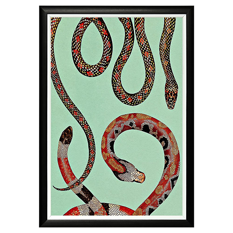 Постер Red Snakes Постер Red Snakes в Рязани | Loft Concept