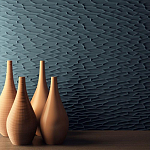 Гипсовая 3D Панель M-27 варинант исполнения - 1 | Loft Concept в Рязани