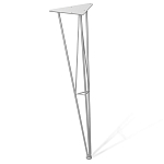 Стол обеденный с круглой столешницей из керамики на четырех ножках Sand Ceramics варинант исполнения - 5 | Loft Concept в Рязани