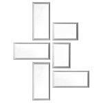 Дизайнерское настенное зеркало Gio Ponti D.950.1 Mirror варинант исполнения - 1 | Loft Concept в Рязани