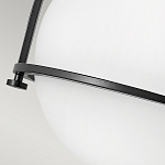 Потолочный светильник с плафоном в форме белого матового шара Hinkley варинант исполнения - 3 | Loft Concept в Рязани