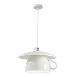 Подвесные светильники в виде белой посуды Flower Reversal варинант исполнения - 8 | Loft Concept в Рязани