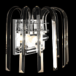 Бра цвета никель с изогнутыми хрустальными элементами Radiant Ribbons варинант исполнения - 5 | Loft Concept в Рязани