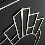 Черный комод в стиле арт-деко Luciano варинант исполнения - 6 | Loft Concept в Рязани