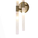 Бра с двумя цилиндрическими матовыми плафонами на круглом основании Delta Light варинант исполнения - 2 | Loft Concept в Рязани