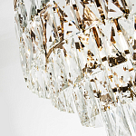 Люстра с прямоугольными хрустальными подвесками Lunet Crystal Rectangulars Chandelier 6 варинант исполнения - 2 | Loft Concept в Рязани