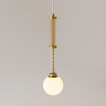 Подвесной светильник со стеклянными вставками Helios варинант исполнения - 2 | Loft Concept в Рязани